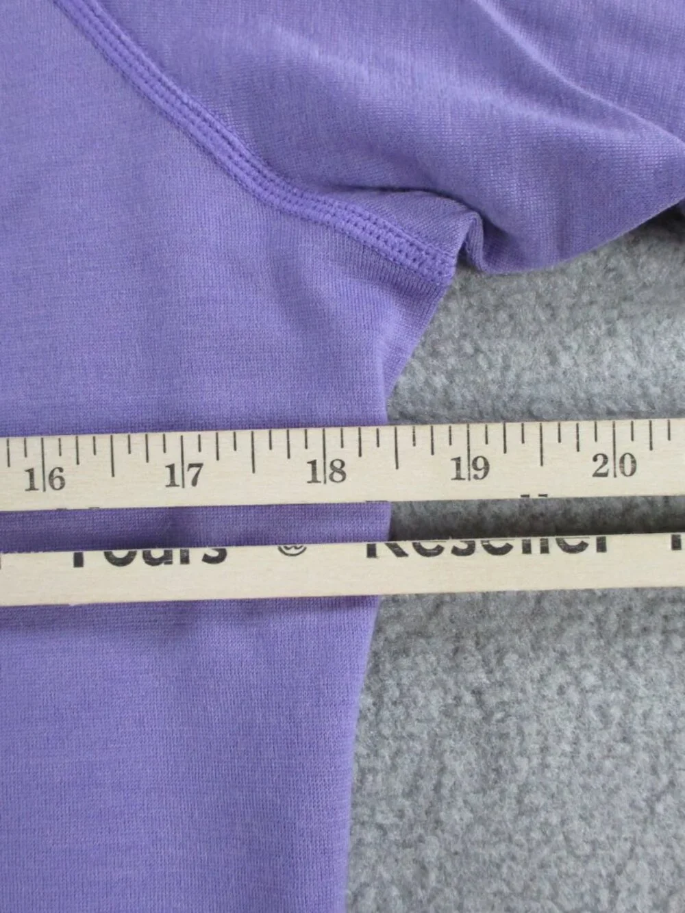 Iksplor Grown Up Nursing Tee Womens Medium Lilac Purple Merino Wool UPF 50+ NEW - Picture 8 of 10